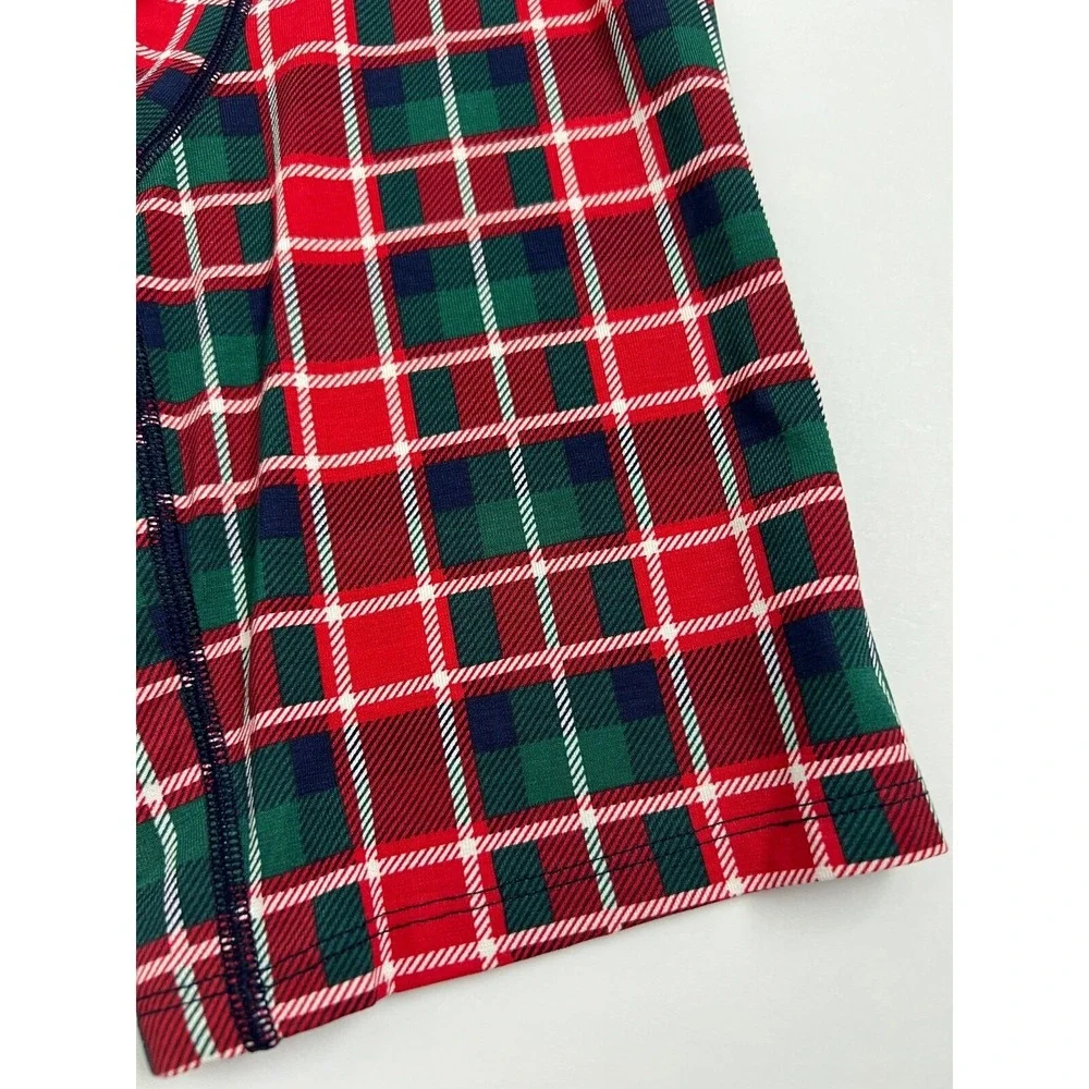 Tommy John Mens Boxer Brief Size Small Christmas Second Skin Haute Plaid Long C6